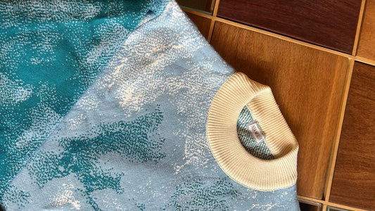 Pull de Algodão Maré - Azul