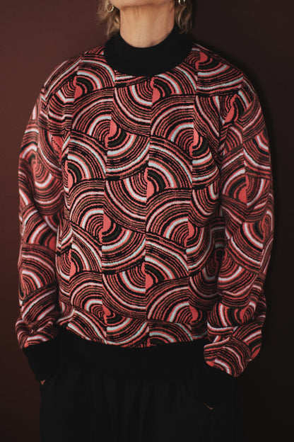 Pull de Algodão Circular - Coral