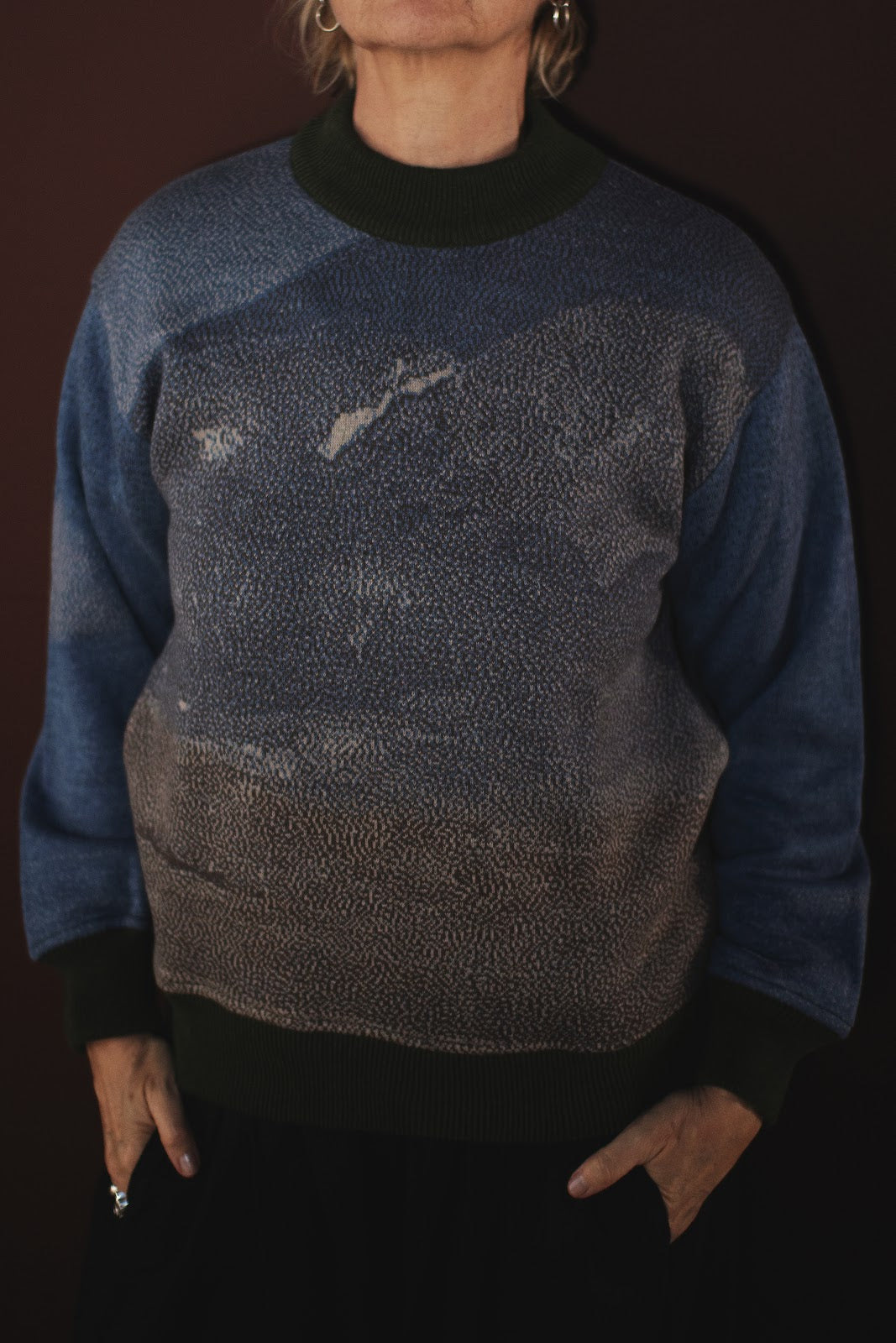 Pull de Algodão Maré - Azul