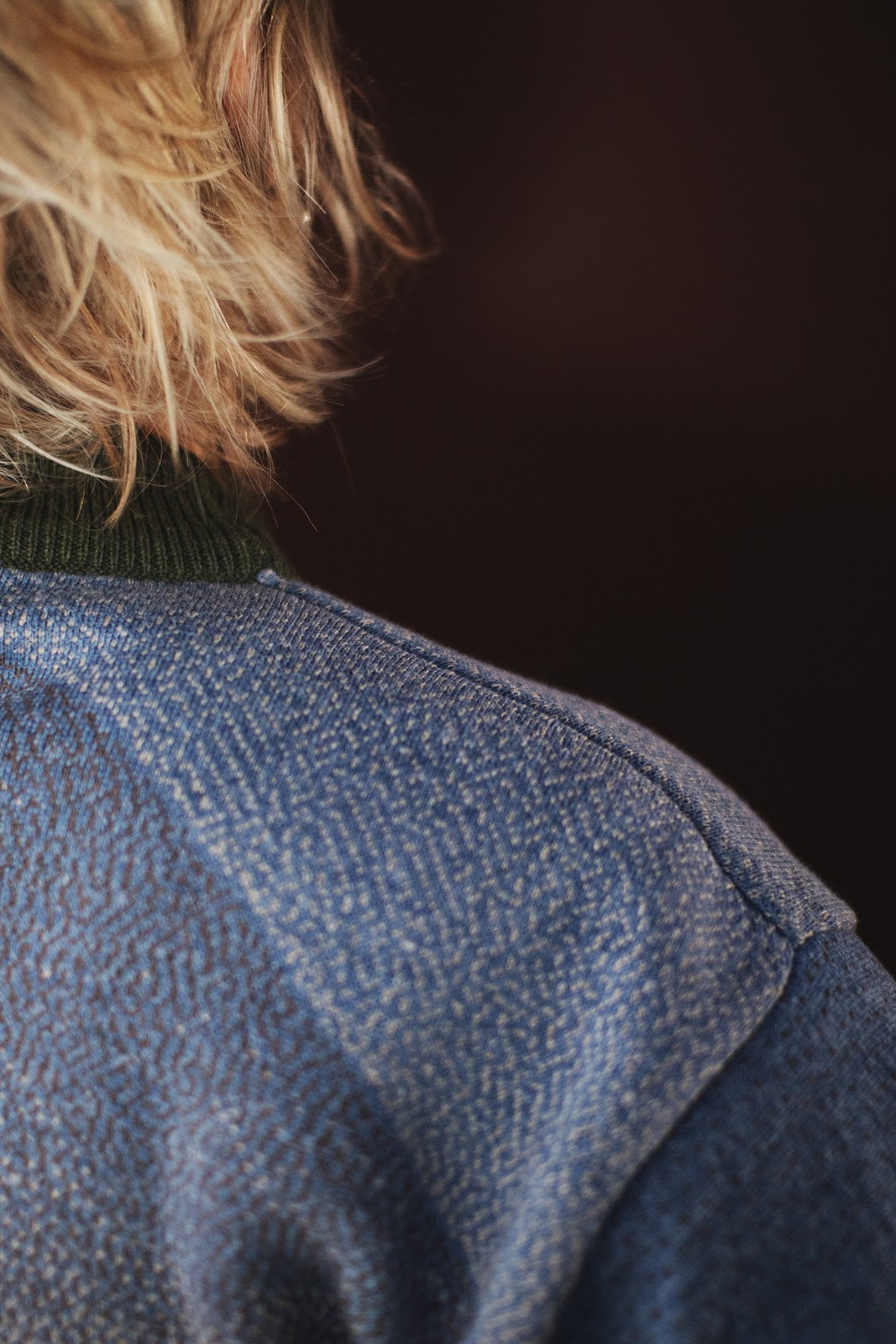 Pull de Algodão Maré - Azul