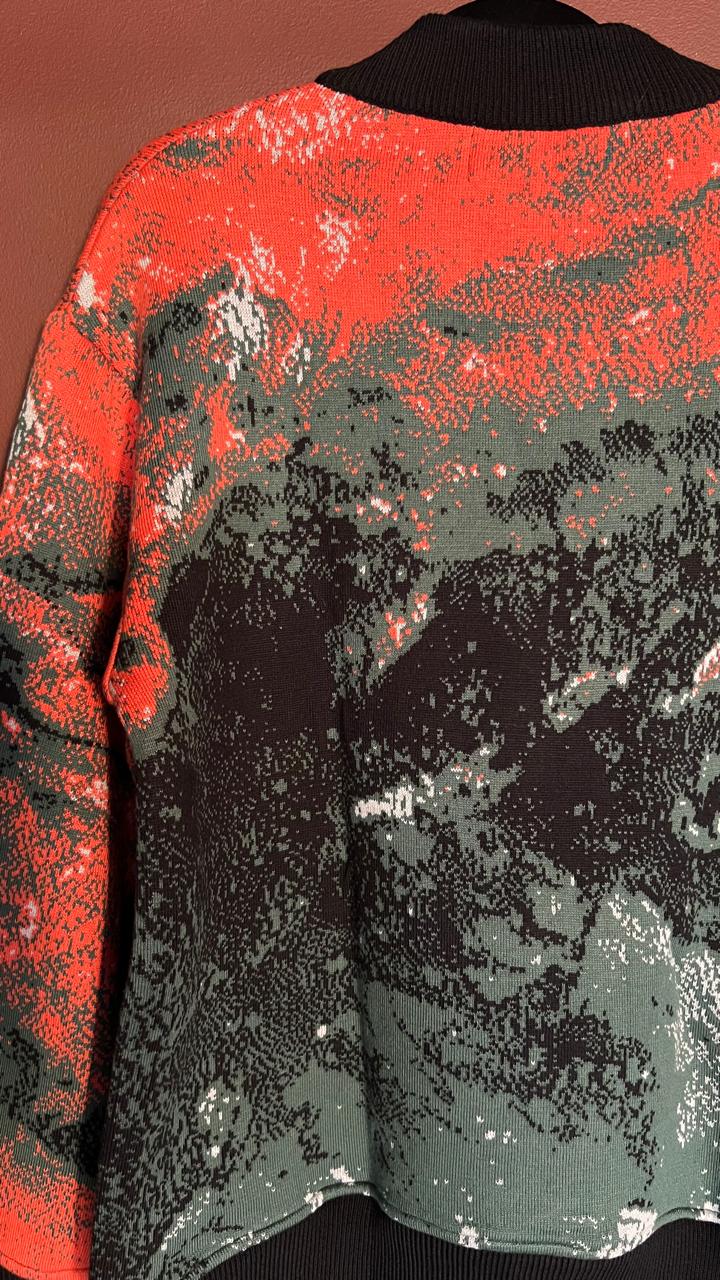 Pull Magma Laranja Verde