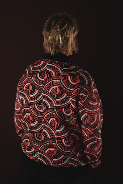 Pull de Algodão Circular - Coral