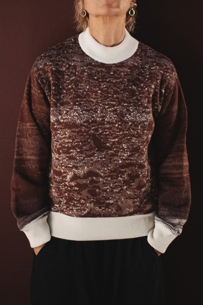 Pull de Algodão Terra - Marrom