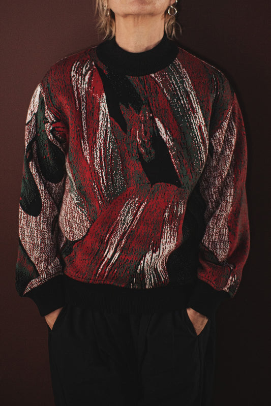 Pull de Algodão Taty - Vermelha