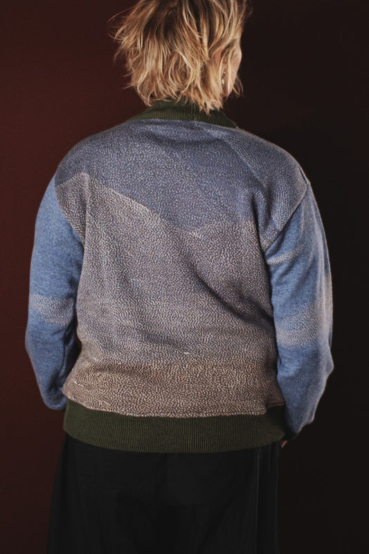 Pull de Algodão Maré - Azul
