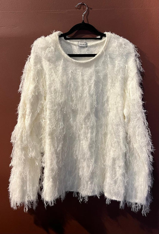 Blusa Bordada Off White