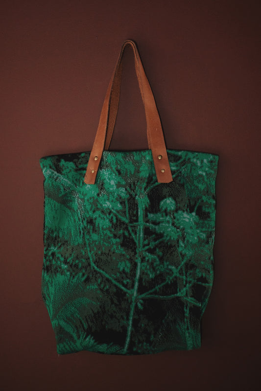 Bolsa Tote Floresta Verde