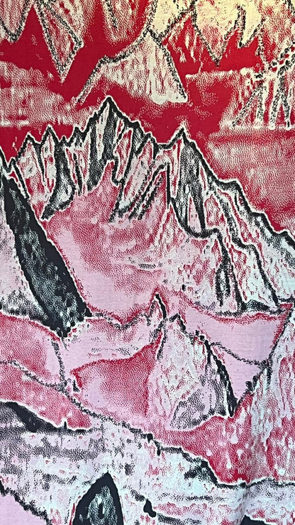 Manta Montanhas - Vermelha